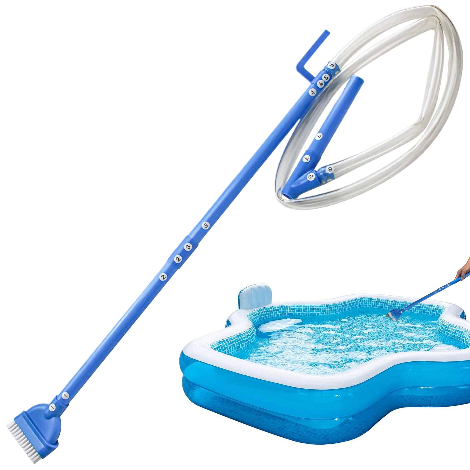Pool Vacuum Manual - コードレスプール掃除機ホットタブ掃除機ポータブル効率的なクリーニングツール安全な手動デザイン水藻汚れ除去