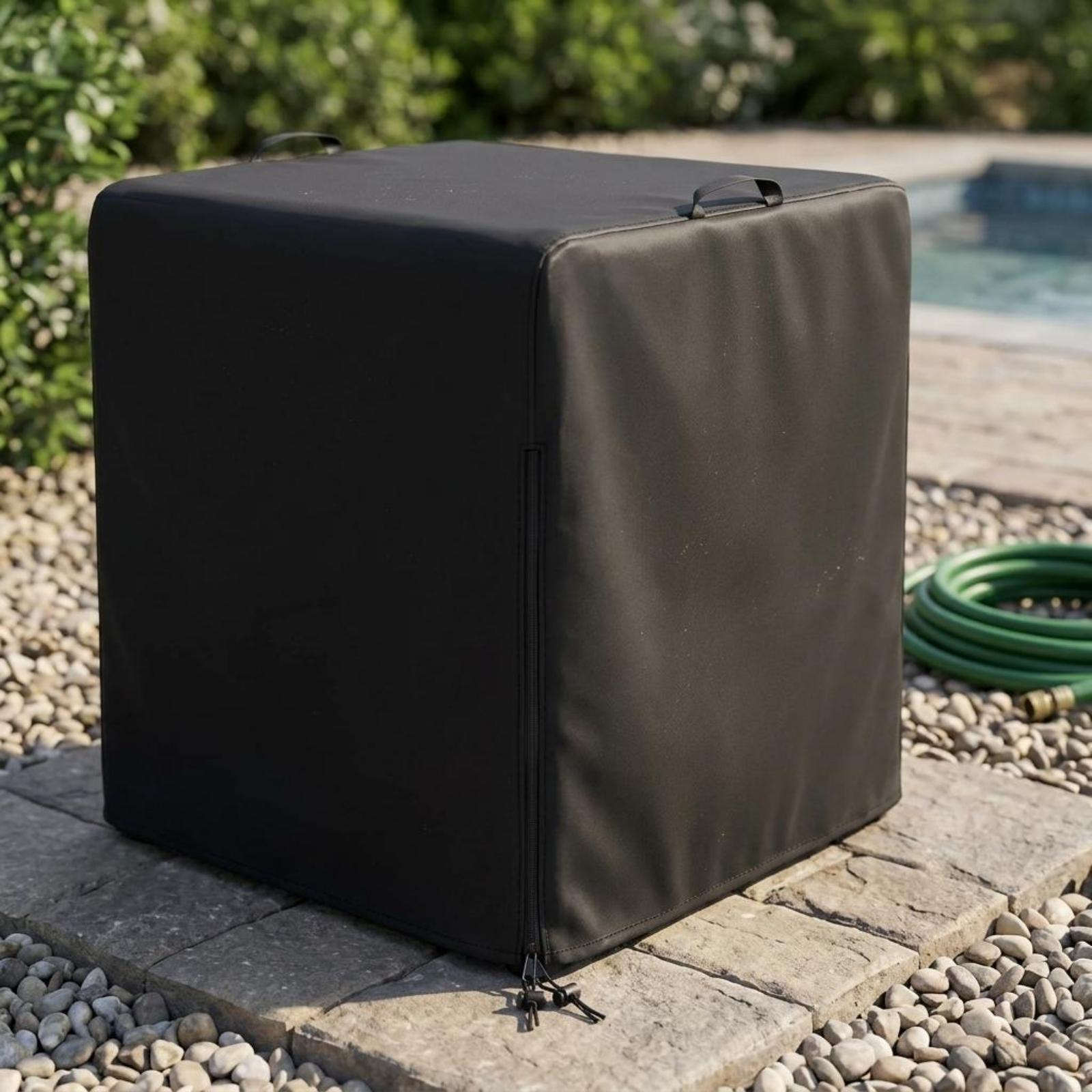 Pool Cover Waterproof - 汎用型プール用砂ろ過ポンプカバー。防水性があり、屋外での使用に適した、雪や雨から保護するカバー。