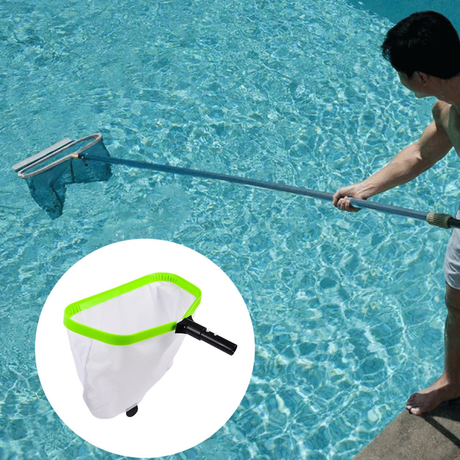 Pool Skimmer Net - プロ仕様のスイミングプール用落ち葉取り網。細かい網目で、プールのメンテナンスキットに最適な清掃用具。