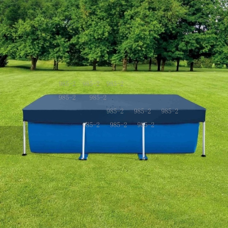 正方形プール用ダストカバークロス 28039、厚手の防水プー - Pool Cover Waterproof のレビューと価格