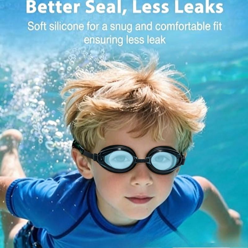 子供用水泳ゴーグル HD防水メガネ 曇り止め・漏れ防止スイム - Swim Goggles Anti Fog Uv のレビューと価格