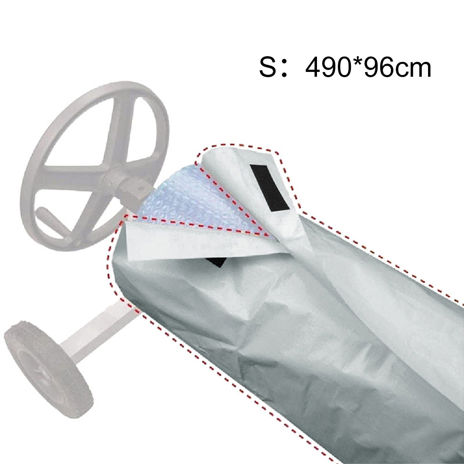 プールソーラーリールカバー ソーラーブランケットリール用保護 - Pool Cover Waterproof のレビューと価格