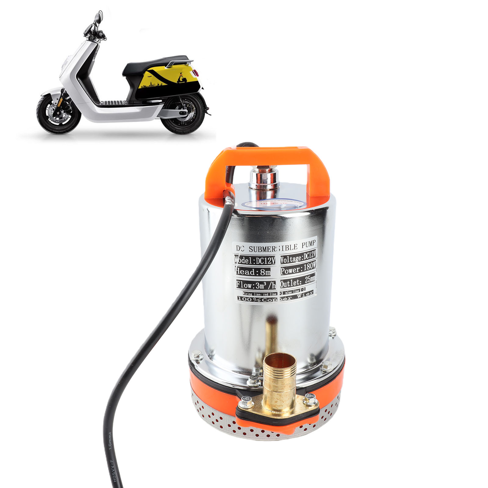 小型バッテリー付き水中ポンプ,ソーラープールクリーニング,8 - Pool Vacuum Manual のレビューと価格